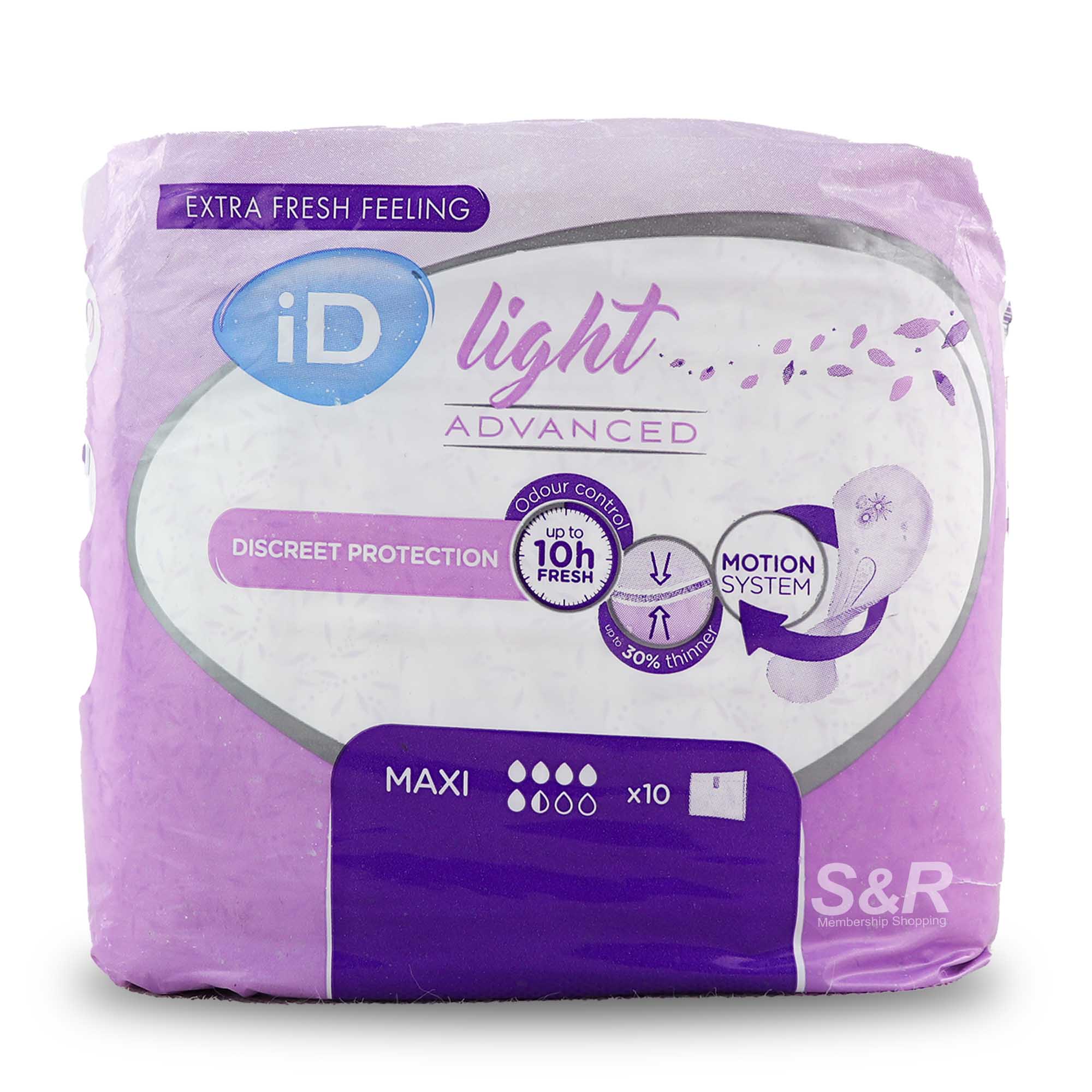 ID Light Advanced Maxi Absorbent Pads 10pcs